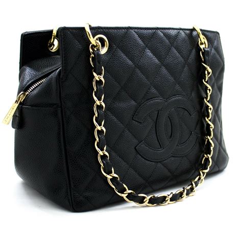 chanel quilted tote bag|chanel caviar tote bag price.